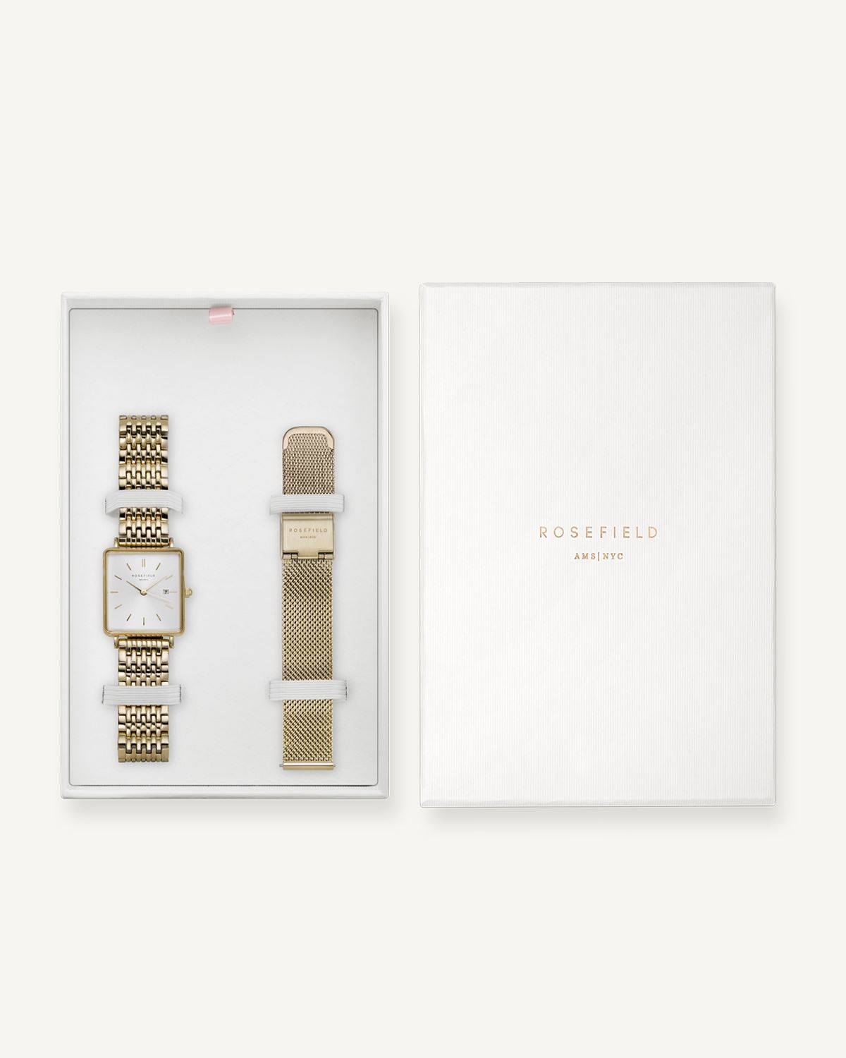 Boxy Gold + Uhrenband Geschenkset leftcolumn