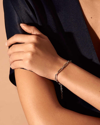 Chunky Armband Silber leftcolumn