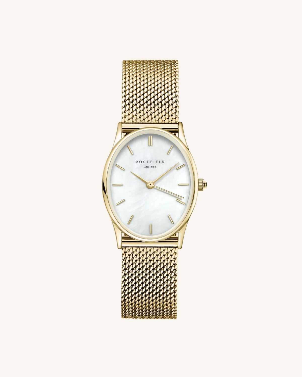 Oval Perlmutt Mesh Gold leftcolumn