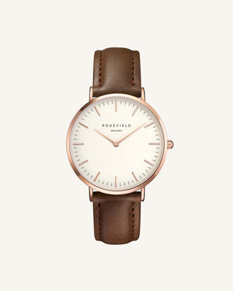 Braunes Armband Roségold leftcolumn