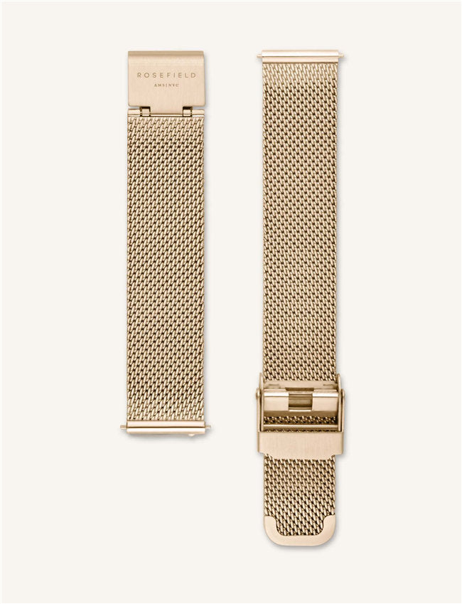 Goldenes Mesh-Armband leftcolumn