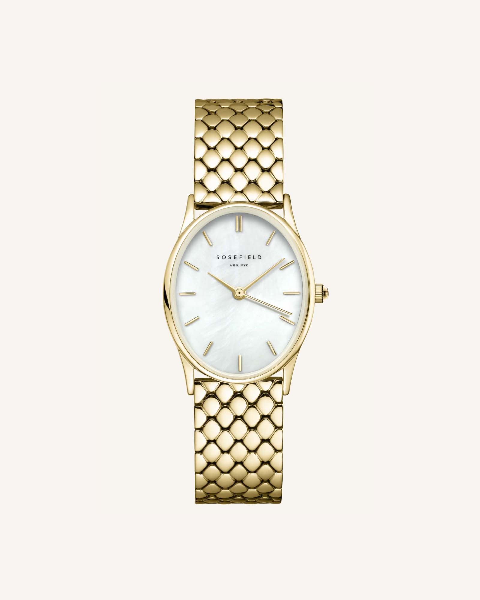 Rosefield Damen Uhren In Gold Gold Armbanduhr Damen Rosefield