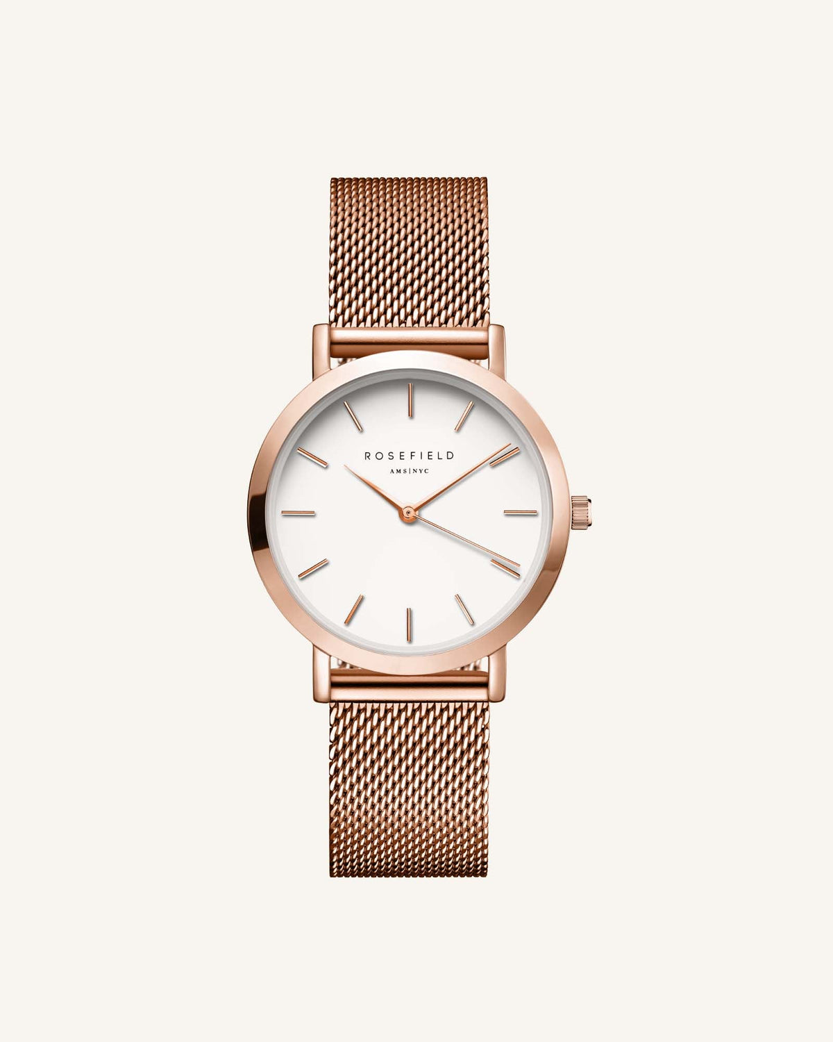 Tribeca Weiß Roségold Mesh leftcolumn