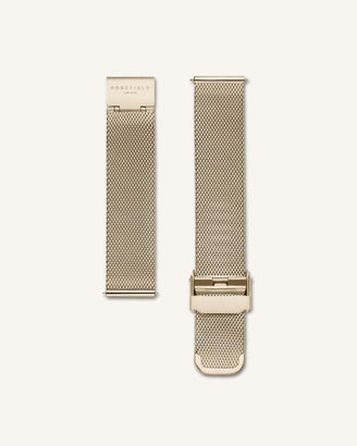 Goldenes Mesh-Armband leftcolumn
