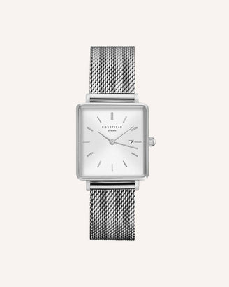 Silbernes Mesh-Armband leftcolumn