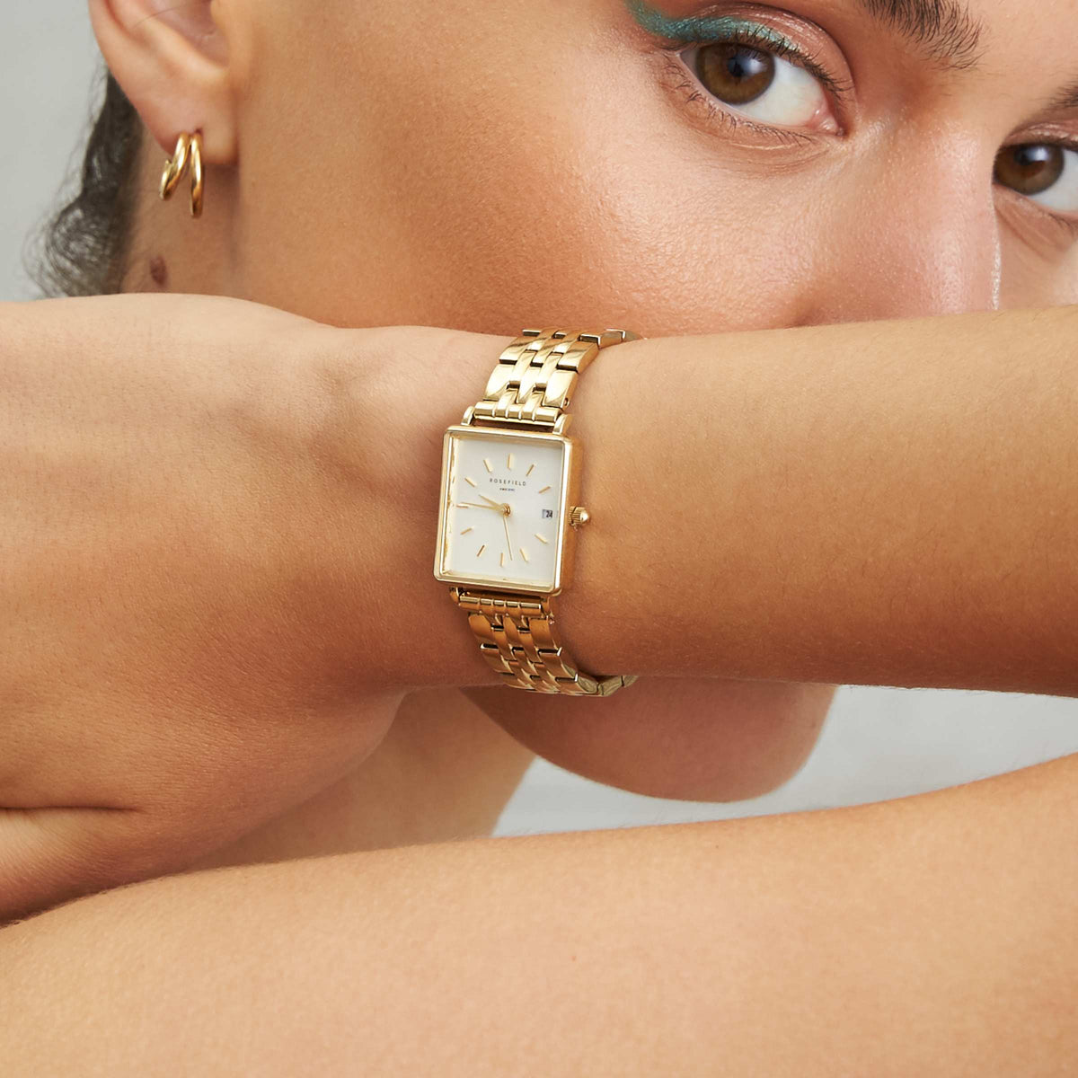 Boxy XS Gold + Uhrenband Geschenkset leftcolumn