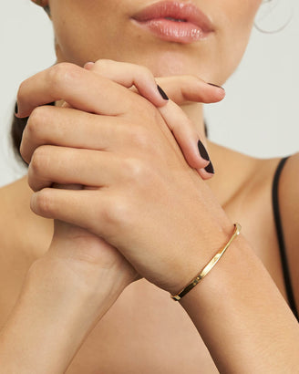 Twisted Armreif Gold leftcolumn