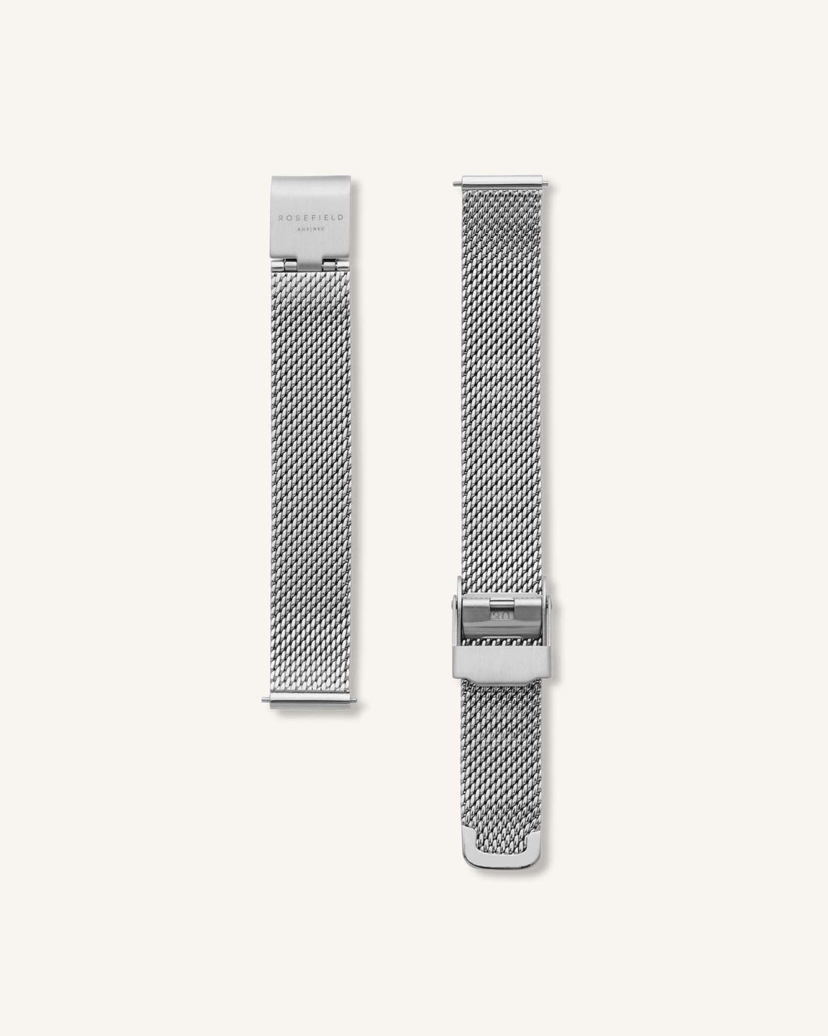 Silbernes Mesh-Armband leftcolumn