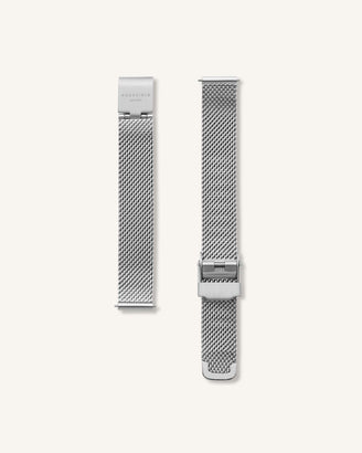 Silbernes Mesh-Armband leftcolumn
