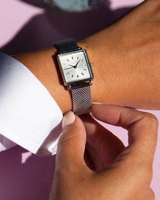 Boxy XS Silber Mesh leftcolumn