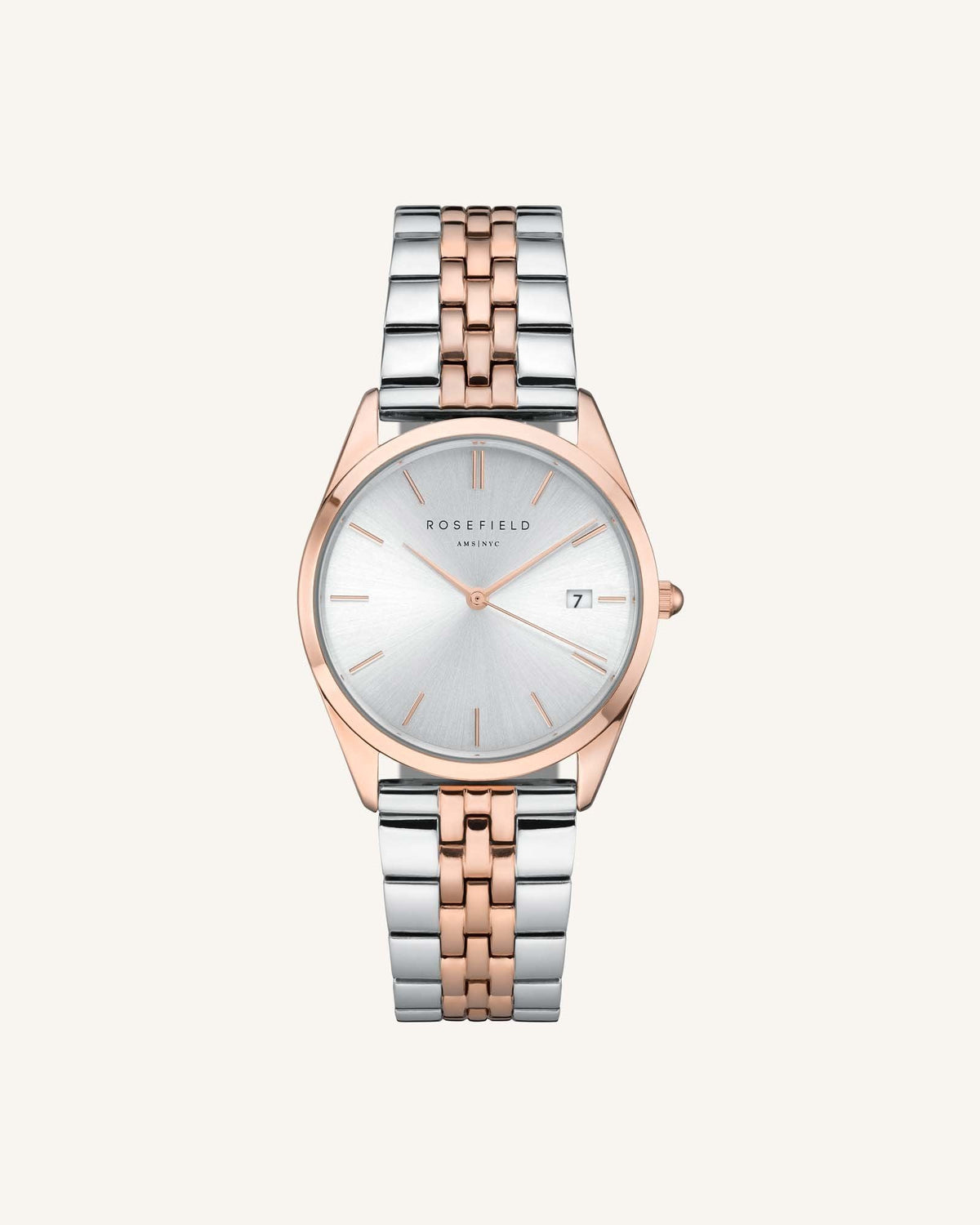 Silber Roségold Duo Armband leftcolumn