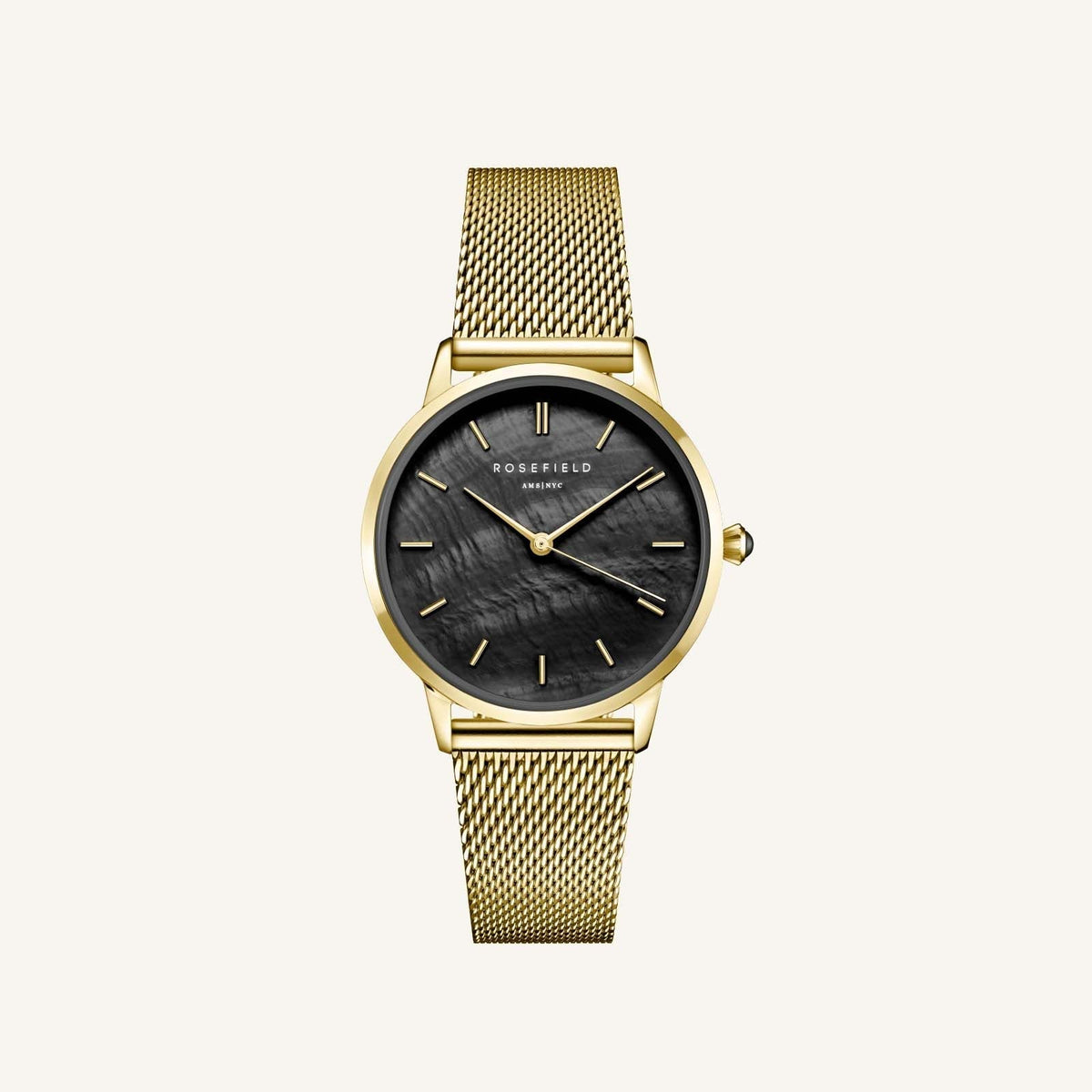 Pearl Edit Schwarz Gold Mesh leftcolumn