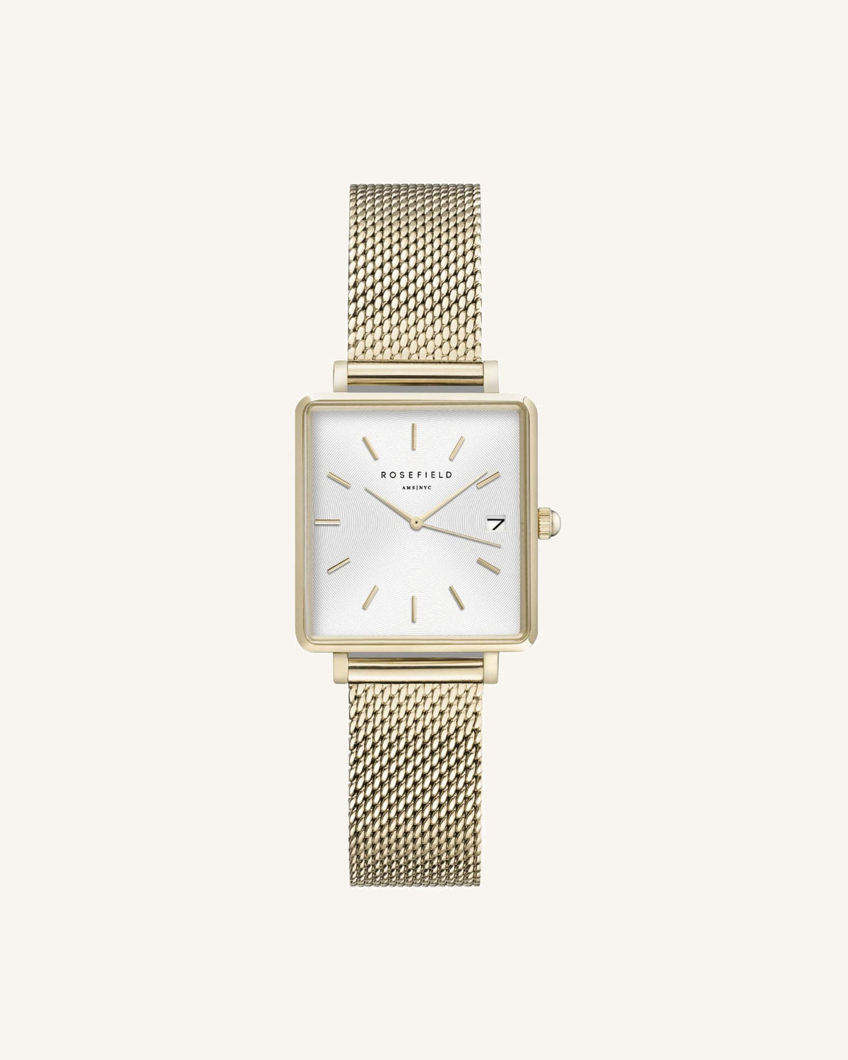 Goldenes Mesh-Armband leftcolumn