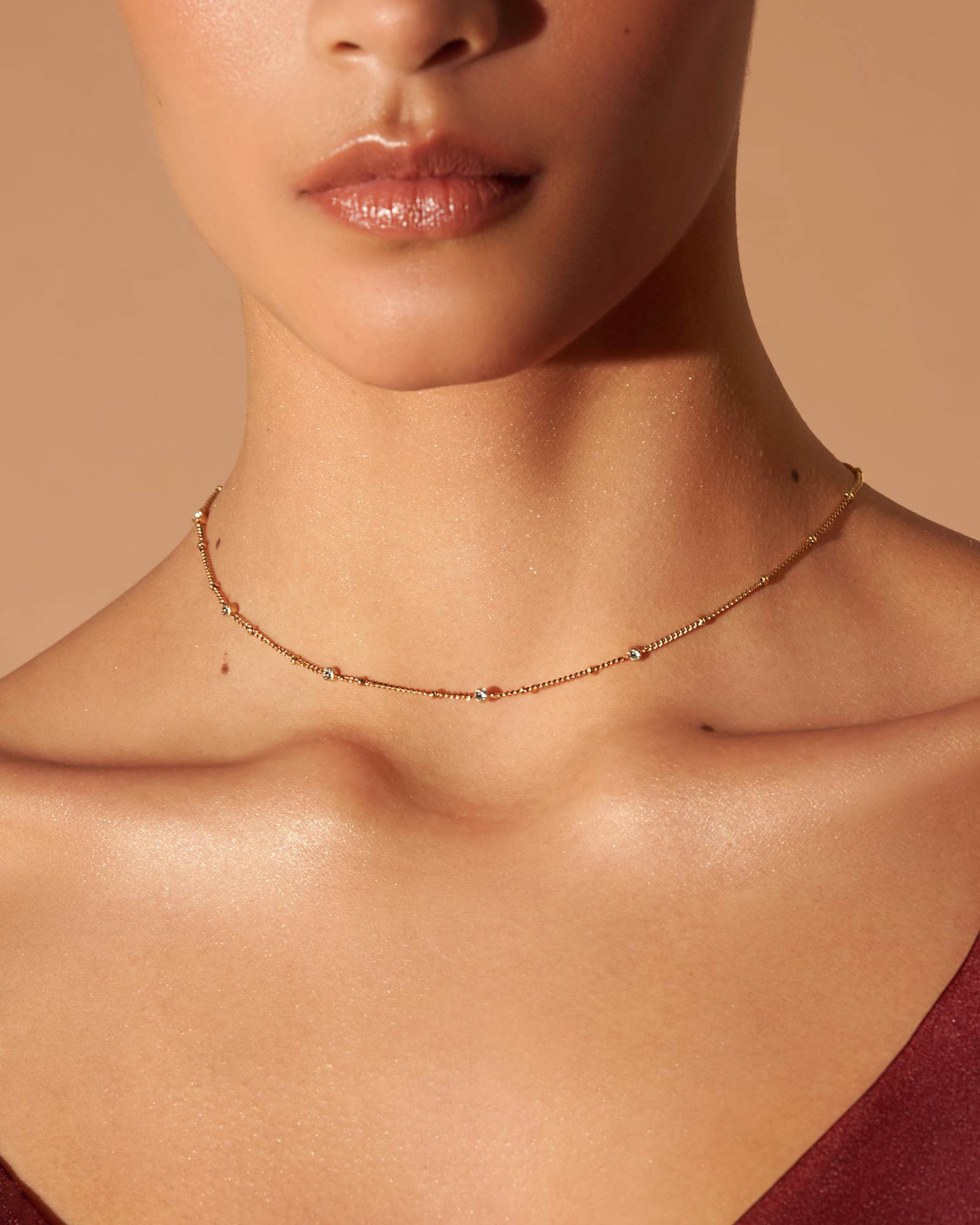 Multi-Kristall Halskette leftcolumn