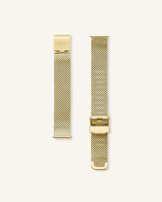 Goldenes Mesh-Armband leftcolumn