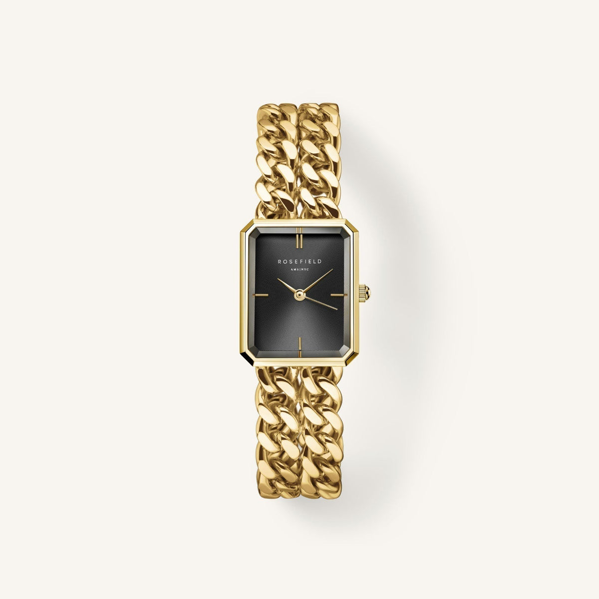 Studio Double Chain Schwarz Gold leftcolumn
