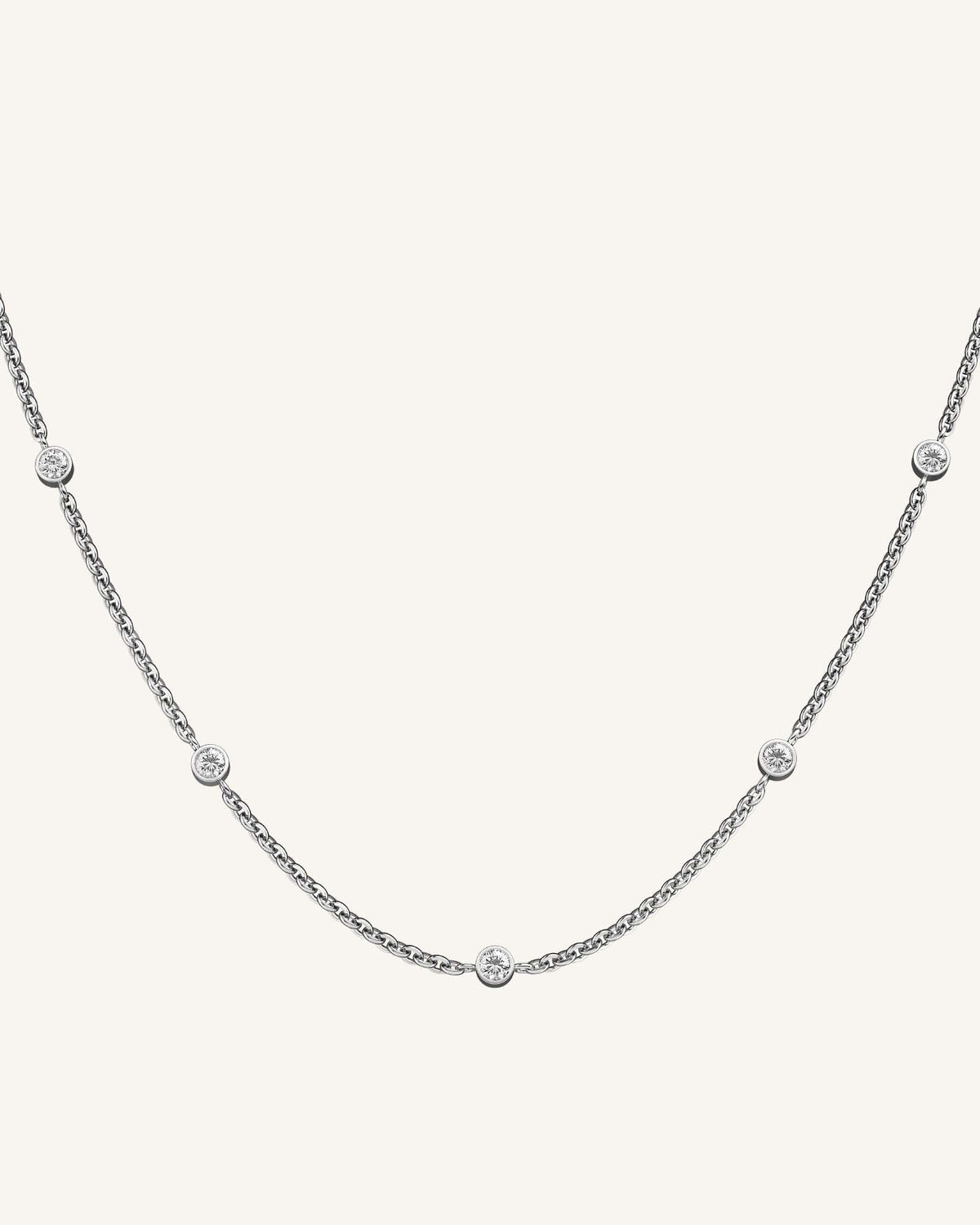 Halskette 5 Geburtssteine N-Silver-5,leftcolumn