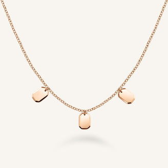 Triple Octagon Halskette JNTOS-J852,leftcolumn