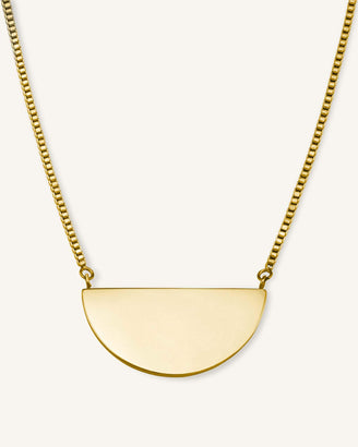 Halbmond Halskette JRINMG-J109,leftcolumn,