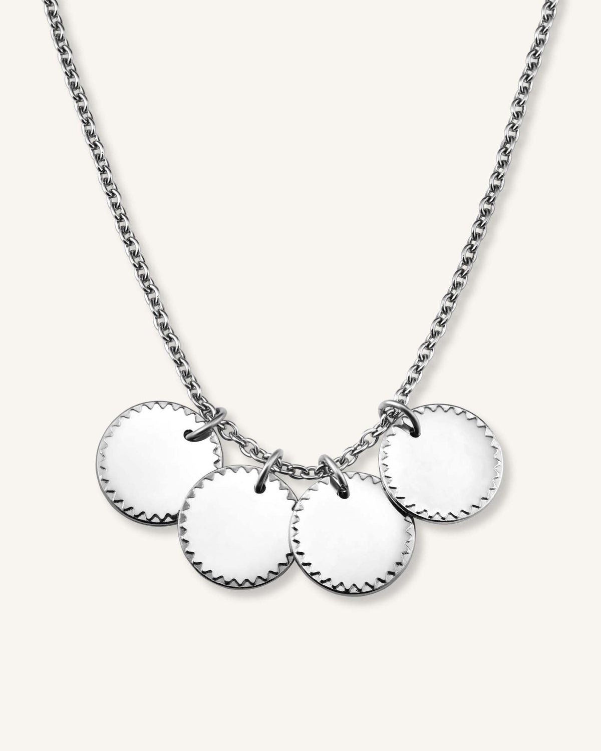 Halskette 4 Münz-Charms JN4CR-J518,leftcolumn