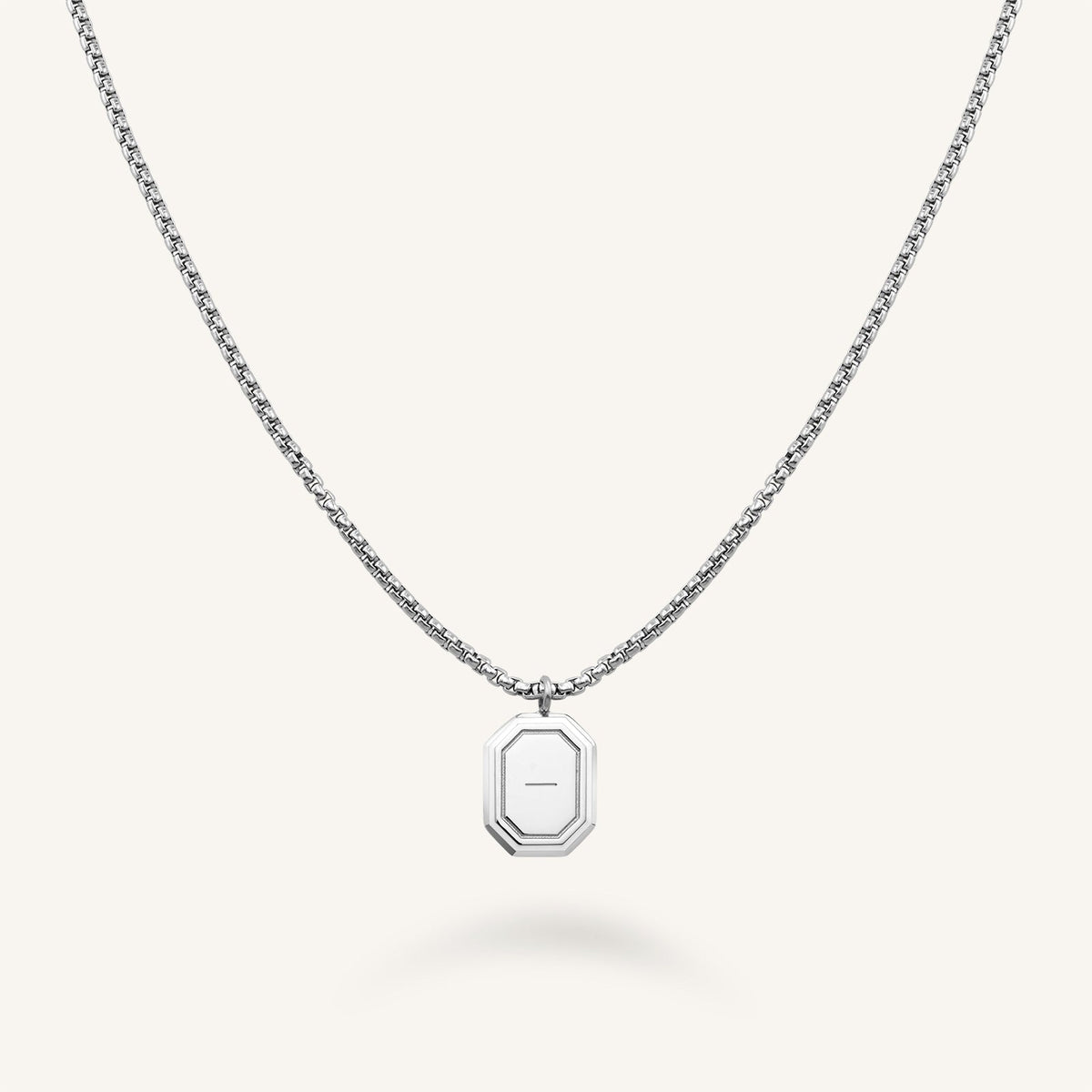 Octagon Enamel Halskette JNOCR-J856,leftcolumn