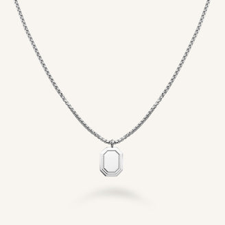 Octagon Enamel Halskette JNOCG-J850,leftcolumn,