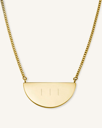 Halbmond Halskette JRINMR-J110,leftcolumn