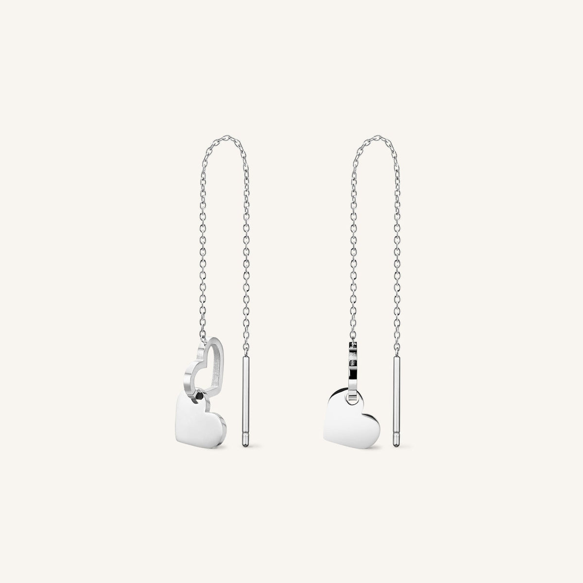 Double Heart Ohrringe JEDHG-J686,leftcolumn,