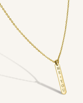 Vertical Bar Halskette JNBIG-J478,leftcolumn,