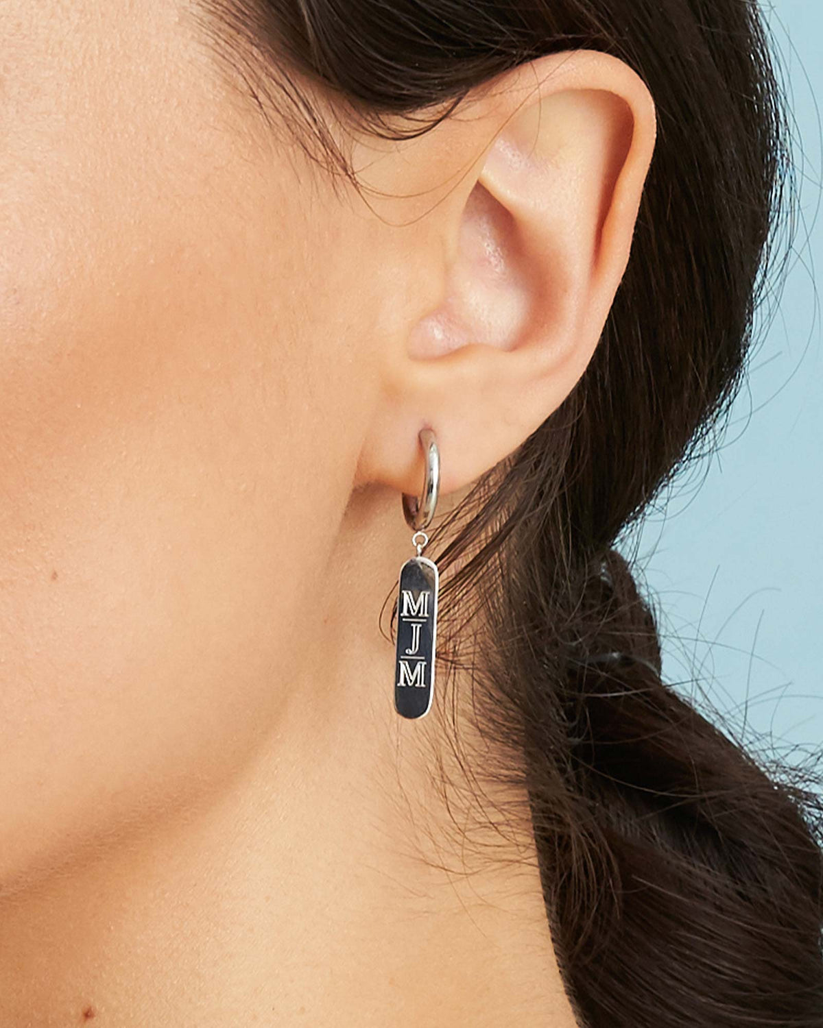 Initialen Hoop-Bar JRIHBS-J099,leftcolumn