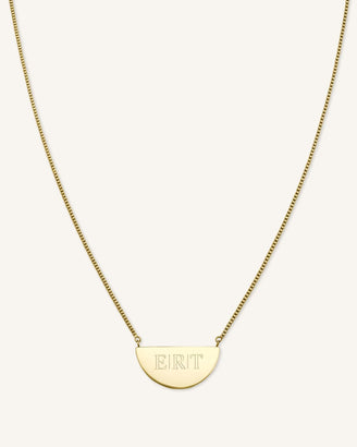 Halbmond Halskette JRINMS-J108,leftcolumn