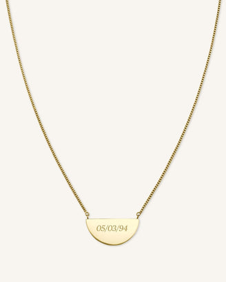 Halbmond Halskette JRINMG-J109,leftcolumn,