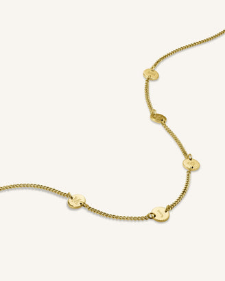 Halskette 5 Münzen JN5CR-J459,leftcolumn