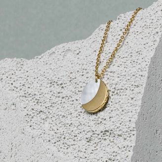 Unite Perlmutt Halskette JNMSS-J560,leftcolumn