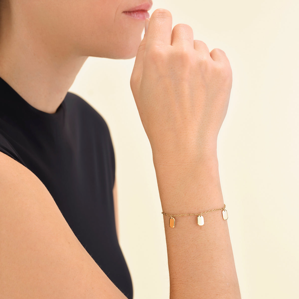 Triple Octagon Armband JBTOR-J854,leftcolumn