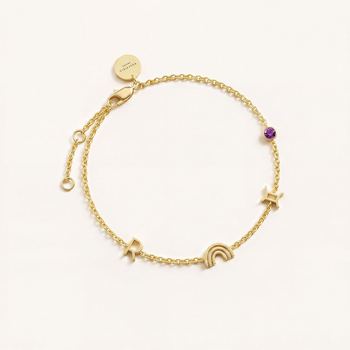 Armband 4 Charms B-Gold-4,leftcolumn