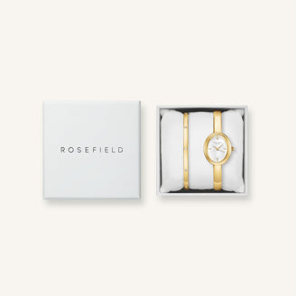 Bangle Armbanduhr + Kristall Armreif leftcolumn