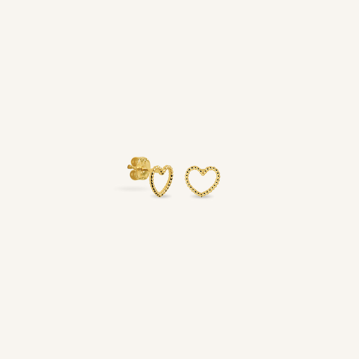 Dotted Heart Ohrstecker leftcolumn