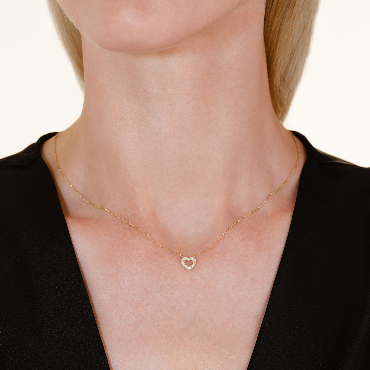 Bubble Heart Halskette leftcolumn,
