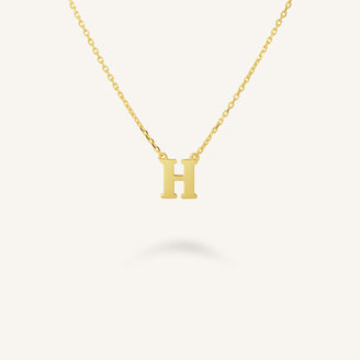 Initial Halskette H leftcolumn