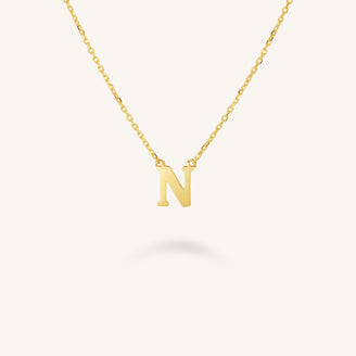 Initial Halskette N leftcolumn