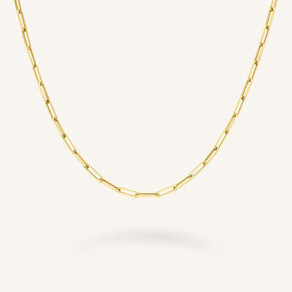 Paperclip Chain Halskette leftcolumn