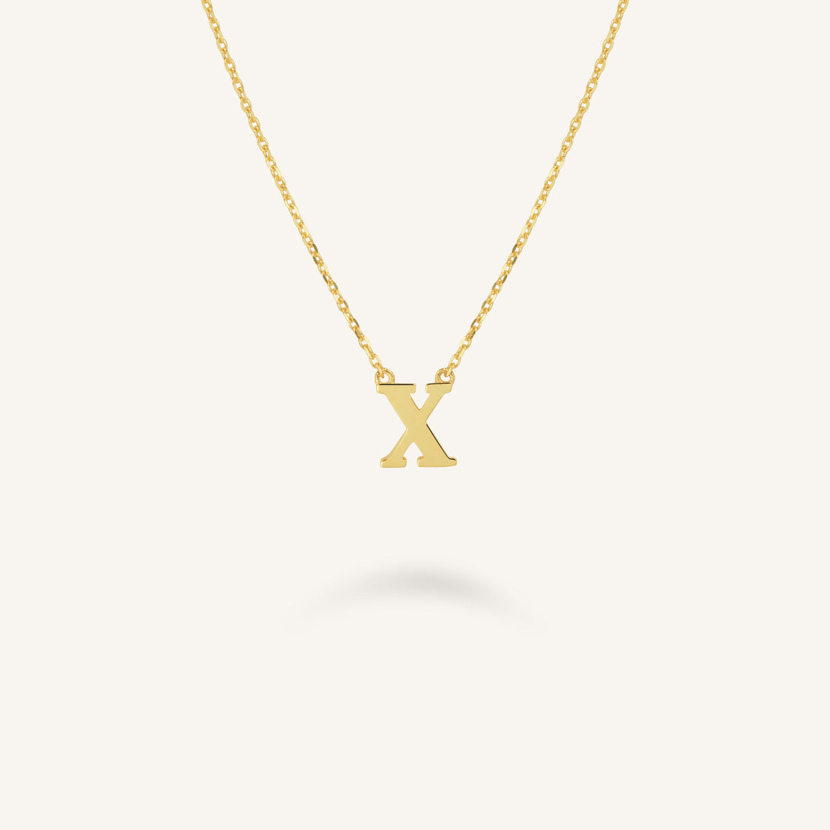 Initial Halskette X leftcolumn