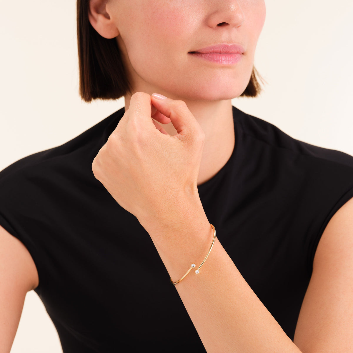 Doppelter Kristall Armreif JBDCG-J1213,leftcolumn,