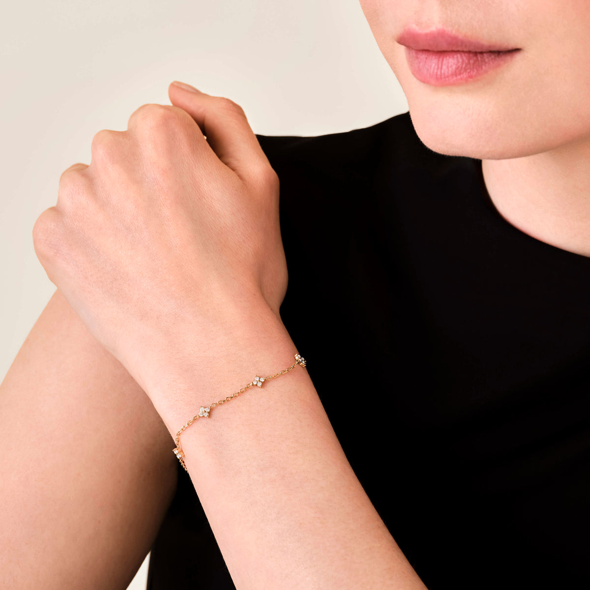 Kristall-Stern-Armband leftcolumn