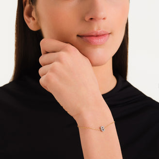 Kristall buchstabe B Armband leftcolumn