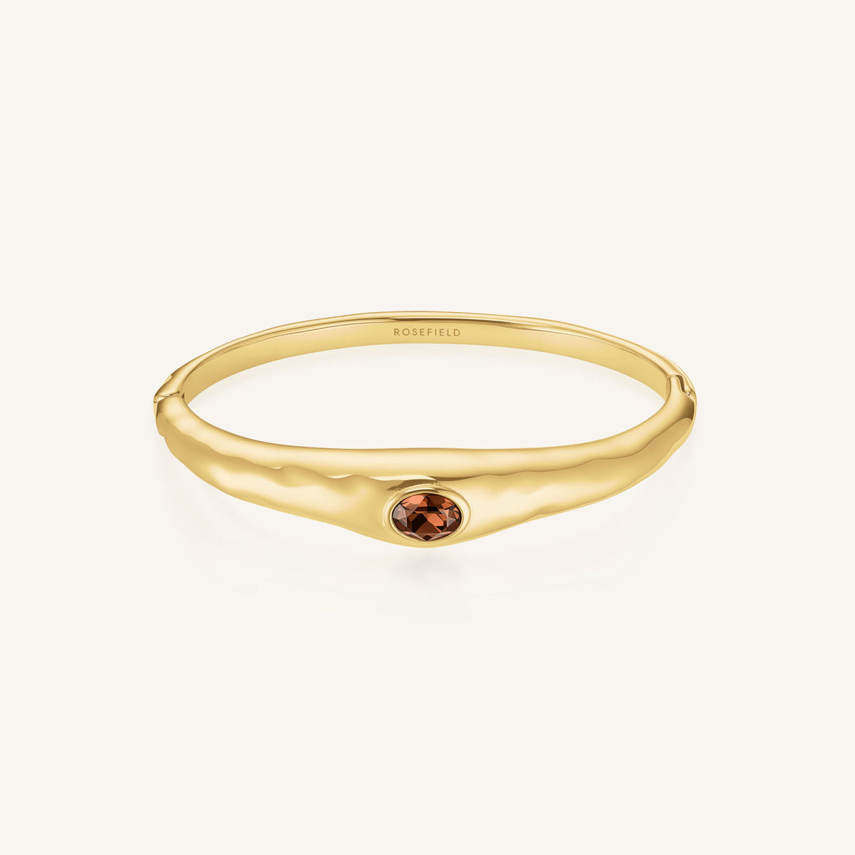 Armreif in Lava-Optik Braun leftcolumn