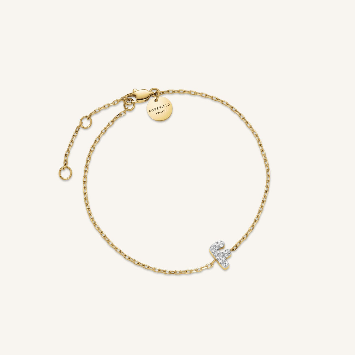 Kristall buchstabe F Armband leftcolumn