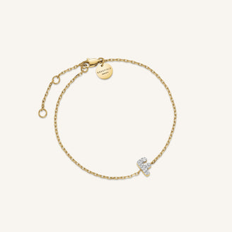 Kristall buchstabe F Armband leftcolumn