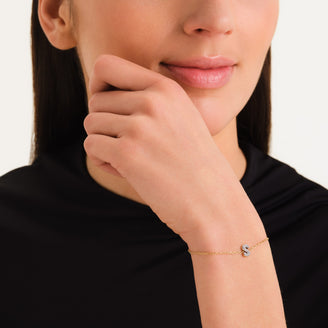 Kristall buchstabe S Armband leftcolumn